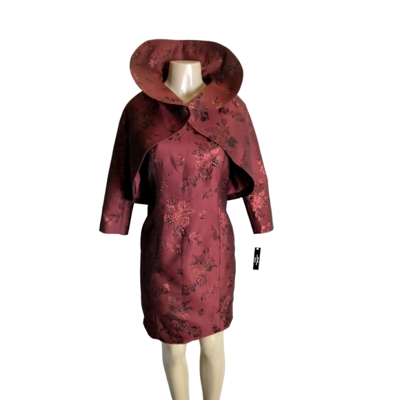 Tahari Dresses & Skirts - TWO piece avant-garde tahari dress with jacket size 4